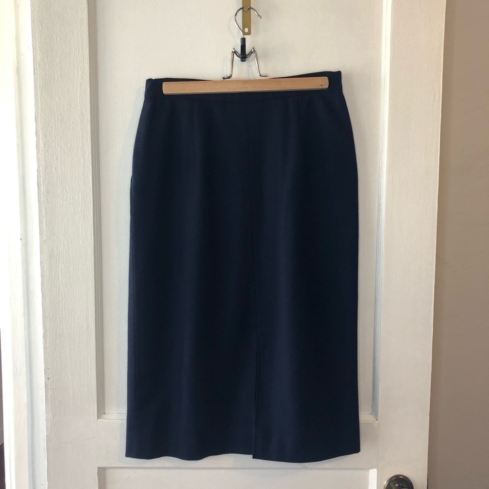 š
ŗvintage Miss Pendleton Pencil Skirt - Picture 2 of 4